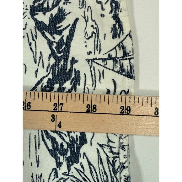 GAP Men’s Large Tropical Print Button Down Shirt Cotton Casual Resort - Picture 7 of 7